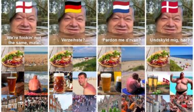 Noordelijk Europa? Das ist absolutely different von hver other, ja! Quite unique, ikke?
