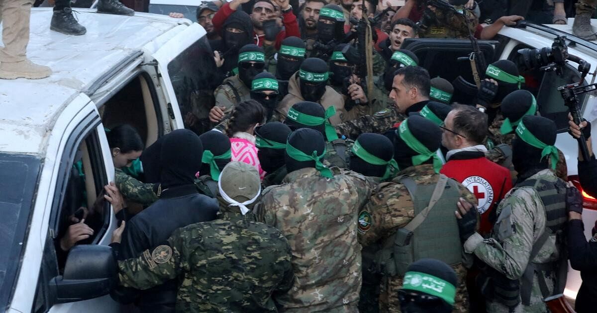 West Asia Conflict LIVE | Three hostages arrive in Israel as fragile ceasefire passes first hurdle