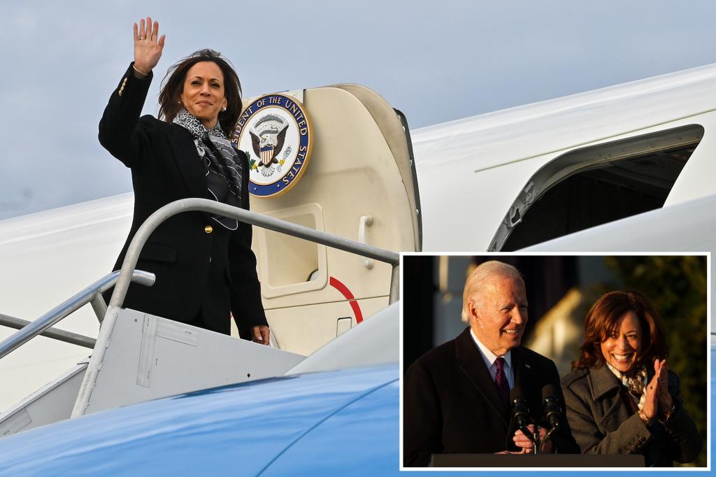 Kamala Harris will travel to Singapore, Bahrain and Germany touting ‘accomplishments’ of Biden administration 