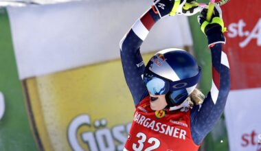 Zmaga je šla v Italijo, Štuhec z napako, Lindsey Vonn pa navdušila
