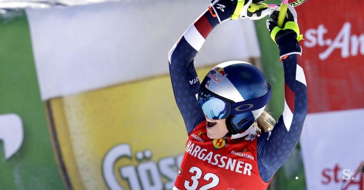 Zmaga je šla v Italijo, Štuhec z napako, Lindsey Vonn pa navdušila