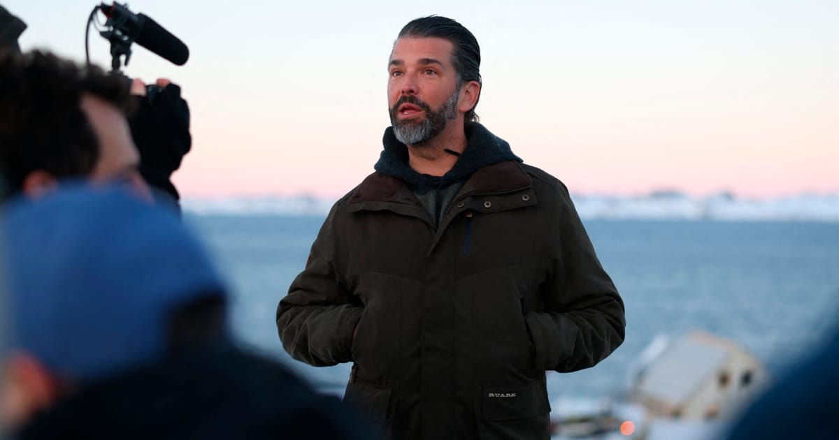 Donald Trump Jr.’s visit was ‘staged,’ says Greenland lawmaker – POLITICO