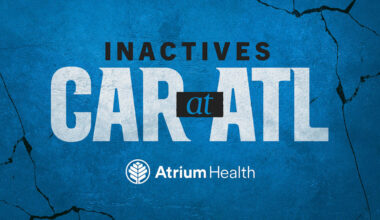 Week 18 Inactives at Atlanta