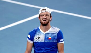 United Cup, Tomas Machac quits match against Taylor Fritz, what happened, USA v Czech Republic, who is in the final, when is the final