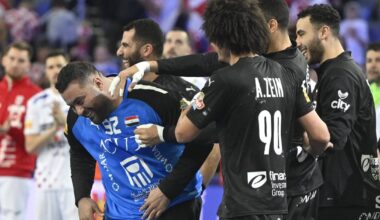 Egipt v derbiju ugnal oslabljeno Hrvaško, "fiasko" Norvežanov, Slovenci dobili zadnjega nasprotnika