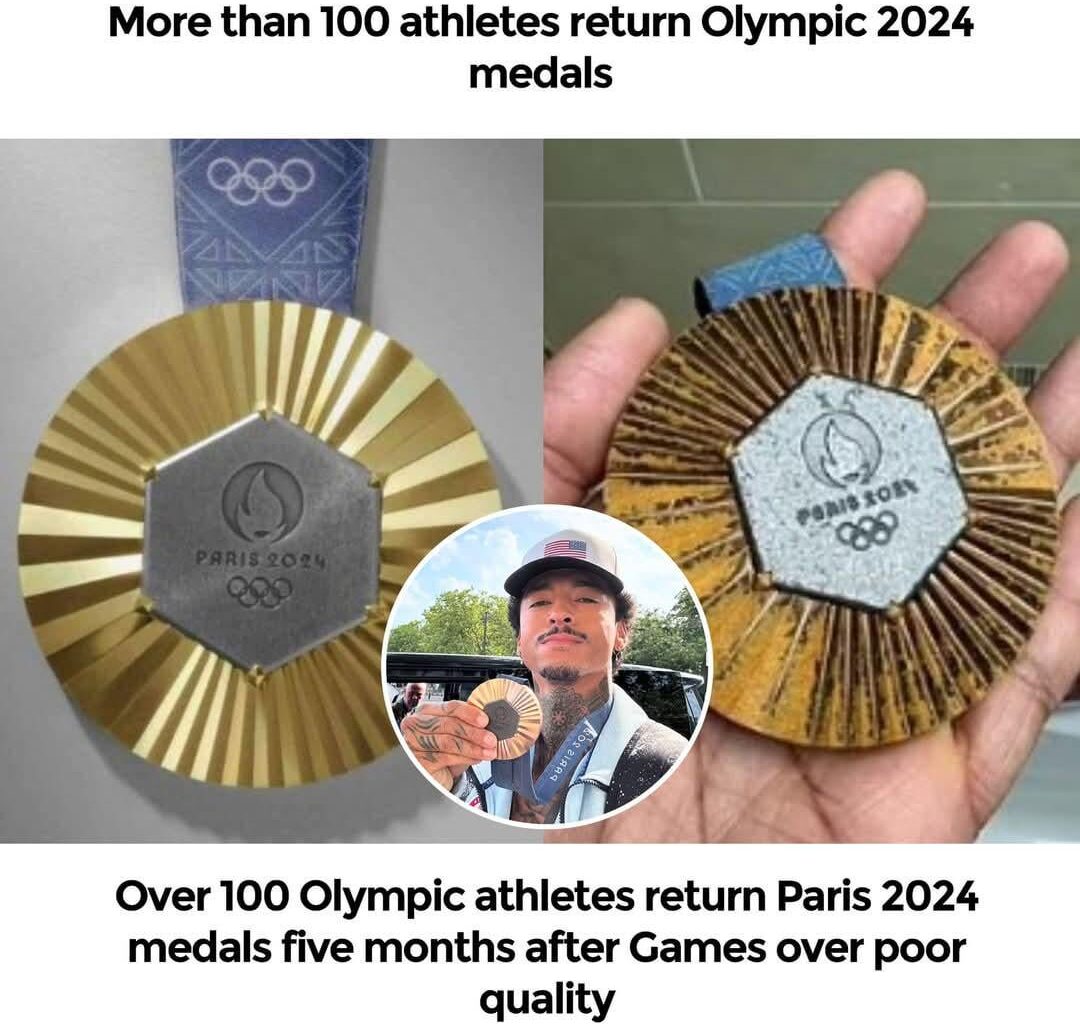 Weren’t they supposed to be made from bits of the Eiffel Tower or something?