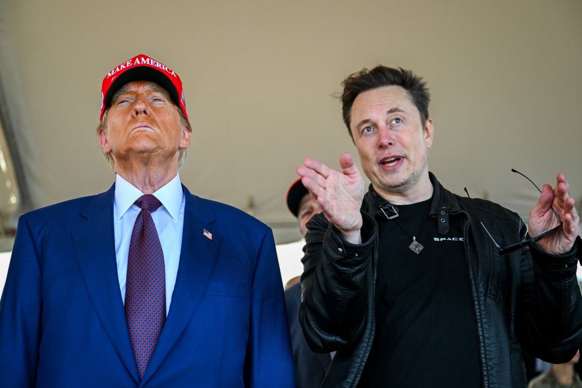 Elon Musk Donald Trump SpaceX