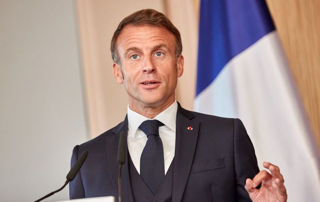 Macron calls war in Ukraine a threat to France