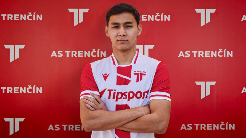 Two-time champion of Slovakia announces signing of contract with Kamchybek Tashiyev's son