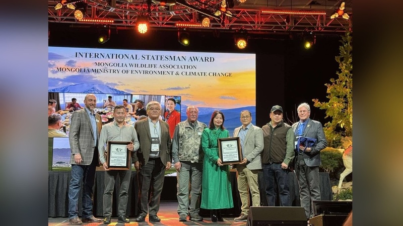 Environment Ministry of Mongolia awarded by Wild Sheep Foundation