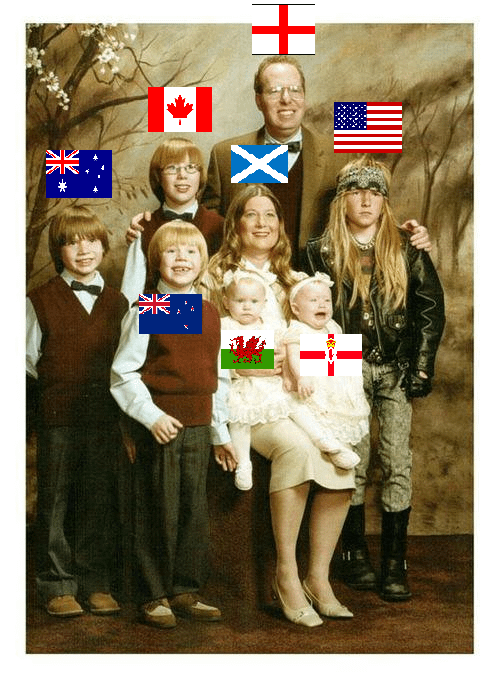 What does your countries family photo look like?