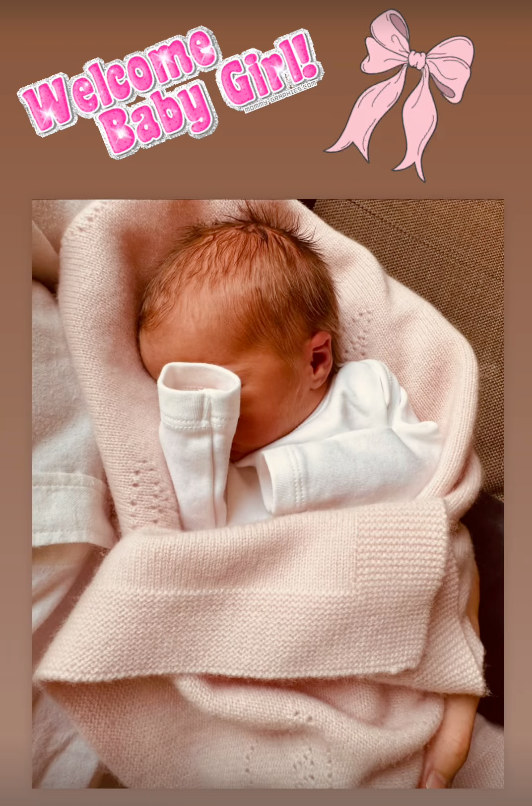 Eugenie couldn't be a prouder auntie to her new neice Athena 