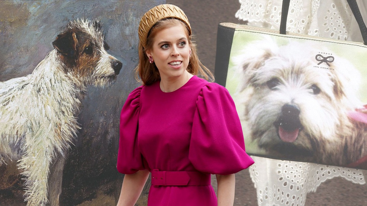 Princess Beatrice's dog print handbag was her wildest fashion moment yet - see incredible photos