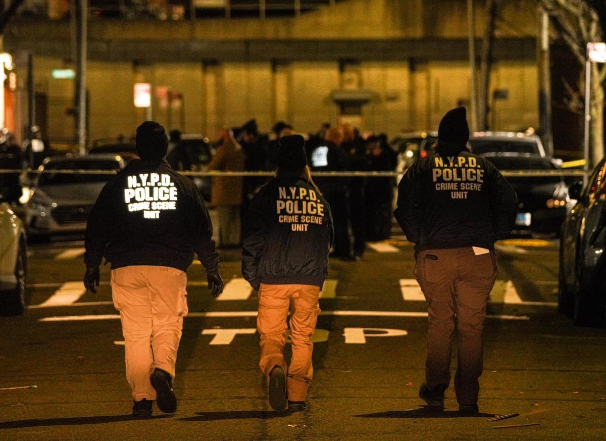 Mass shooting in Queens leaves at least 10 people injured; four gunmen sought