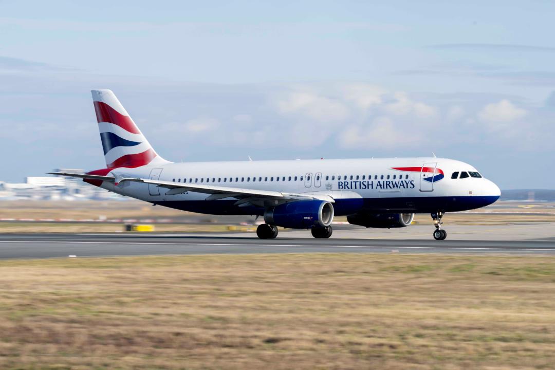 British Airways Airbus A320-200 at Frankfurt Airport, registration G-EUUS Frankfurt am Main Hesse Germany