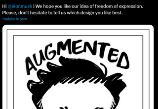 Standard based French behavior : today, French satirical newspaper Charlie Hebdo released on his own social network a set of caricatures addressed to Elon Musk.