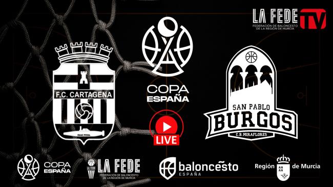 Sigue al Odilo FC Cartagena en la Copa España en La FEDE TV - NOTICIAS