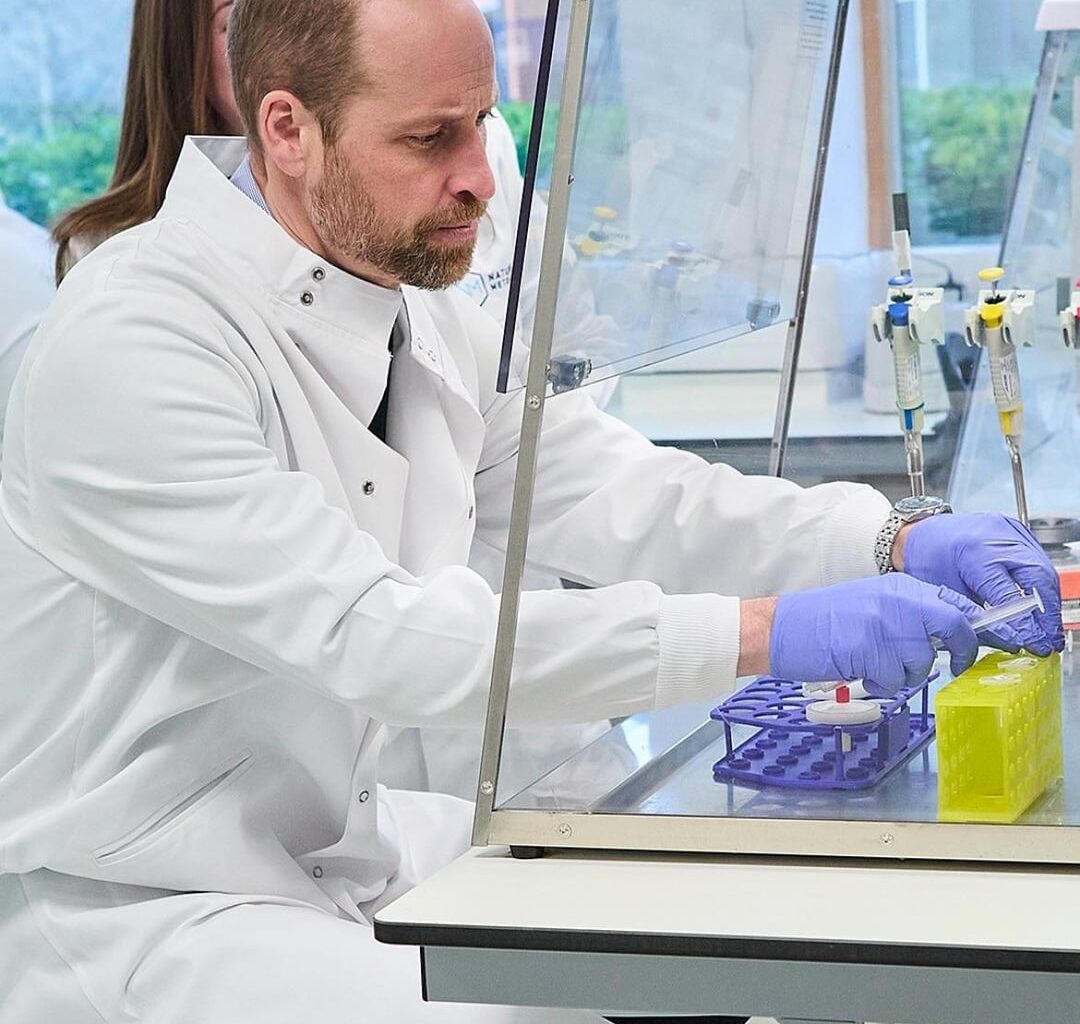 Prince William Visits Recent Earthshot Prize Finalist NatureMetrics Alongside Schoolchildren