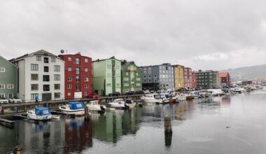 Trondheim Kanalen, Norway.