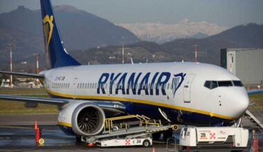 Ryanair calls for alcoholic drink limit at EU airports amid legal action against unruly passenger