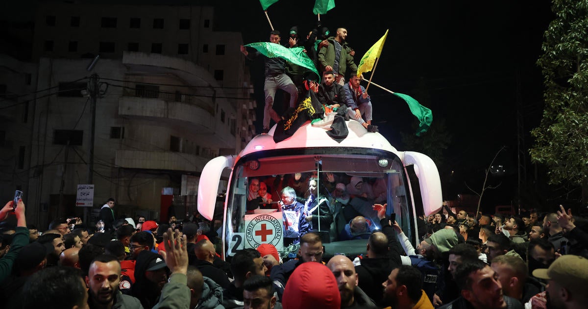 Israel-Hamas ceasefire deal begins with release of Israeli hostages, Palestinian prisoners