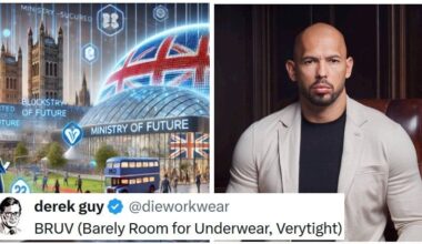 Andrew Tate's new 'political party', BRUV, has ushered in April Fools' Day nearly three months early