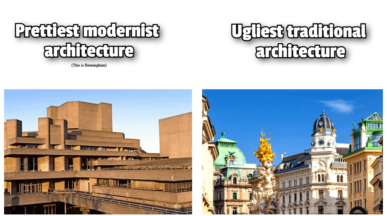 No one wants brutalist architecture except the pretentious architects