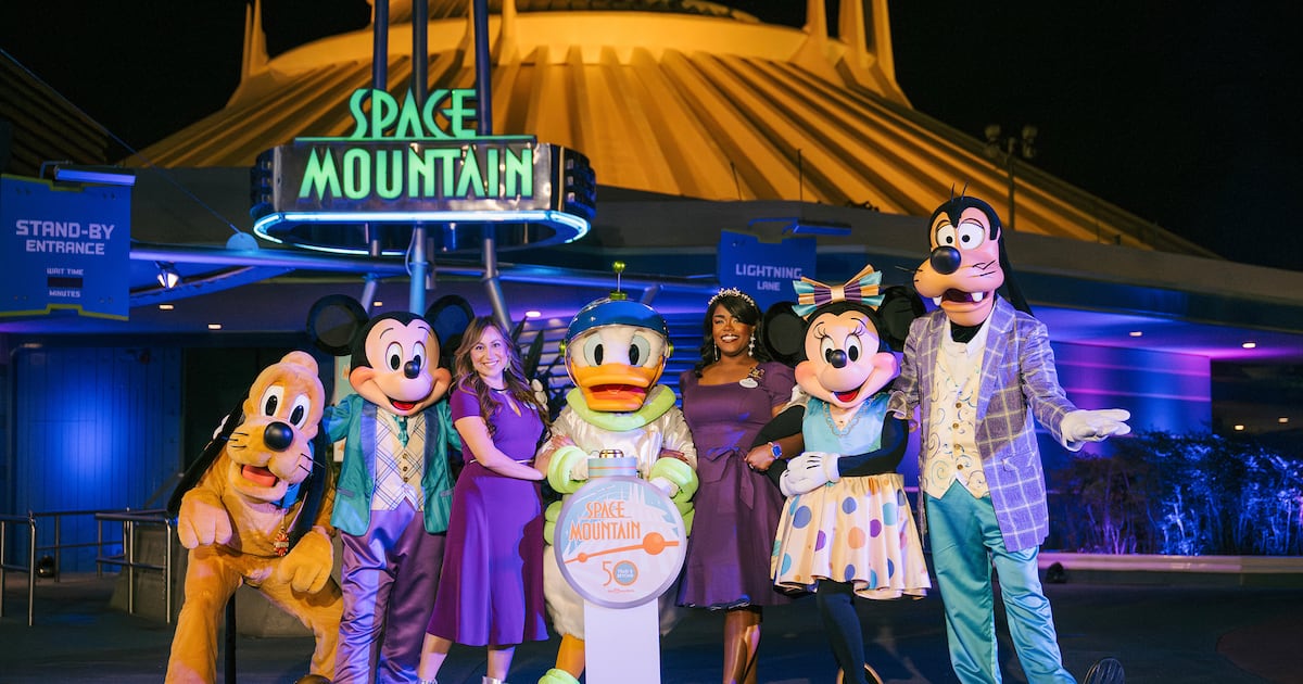 Space Mountain to celebrate 50 years in Walt Disney World – 104.5 WOKV
