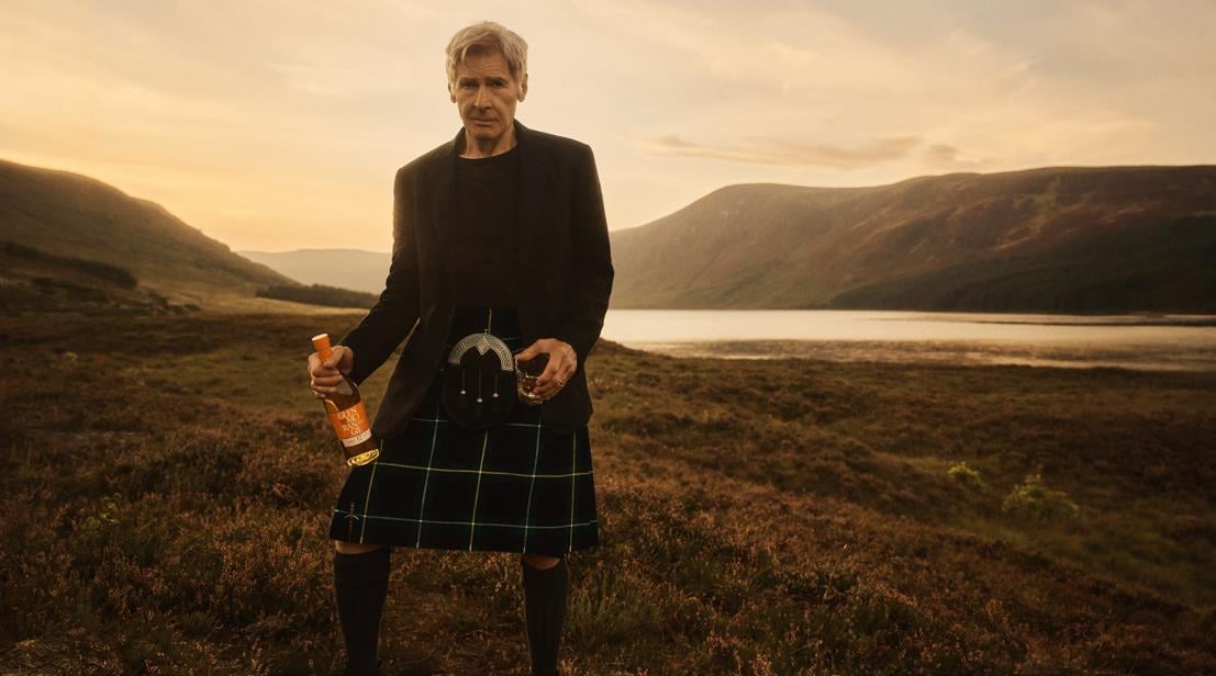 Harrison Ford was in the Highlands! 📷: Glenmorangie