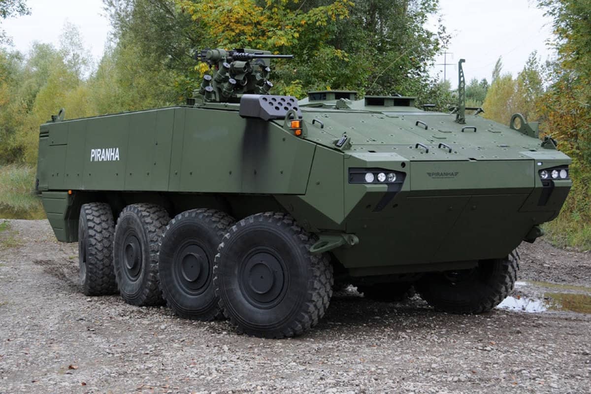 Romania orders 150 Piranha V armored personnel carriers