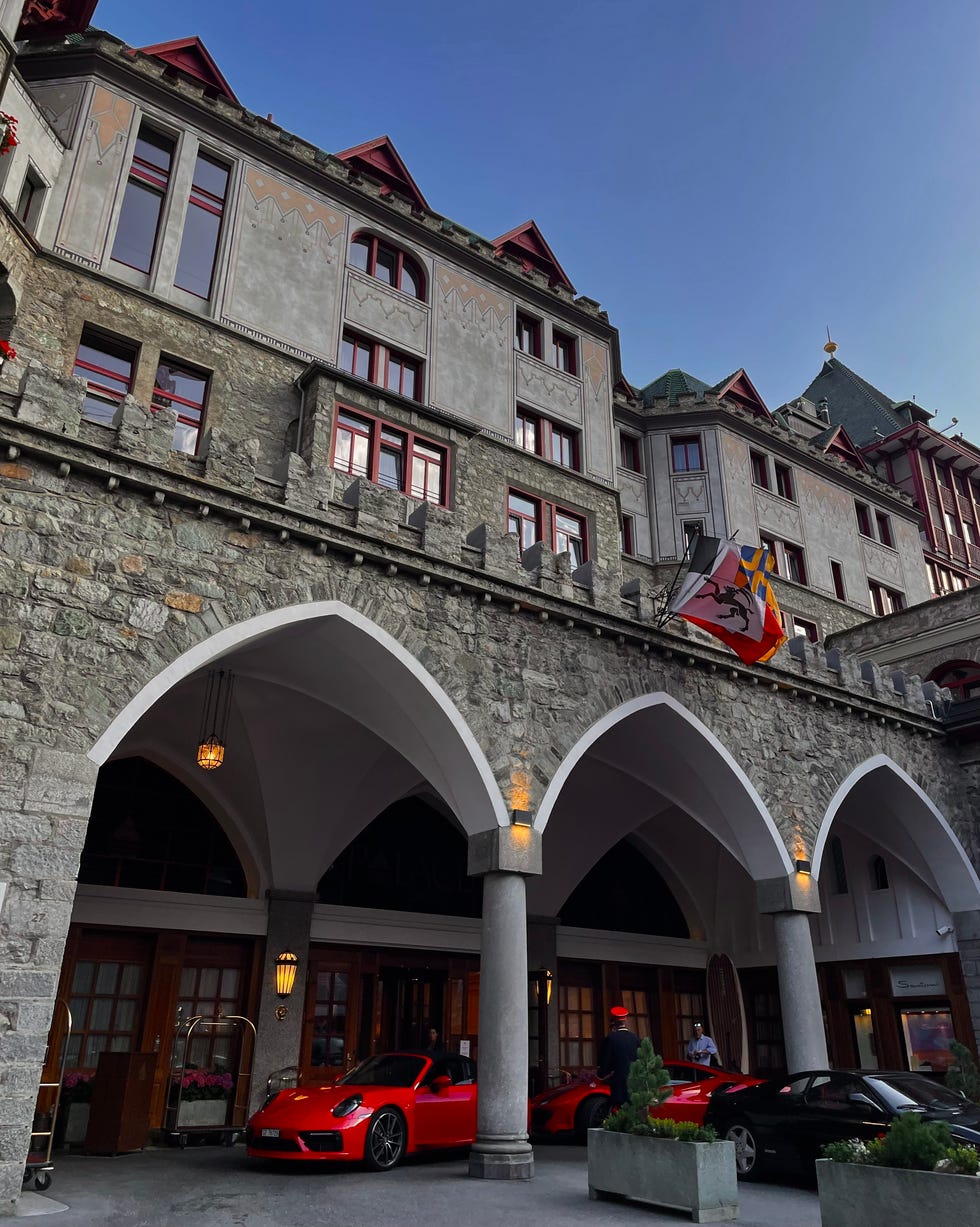badrutt's palace hotel in switzerland