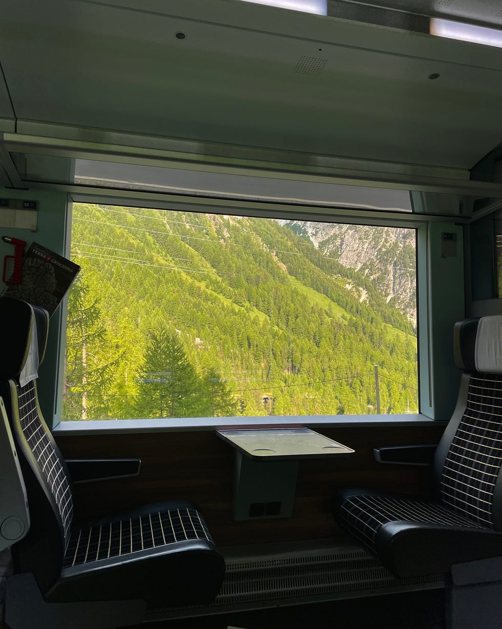 train in switzerland