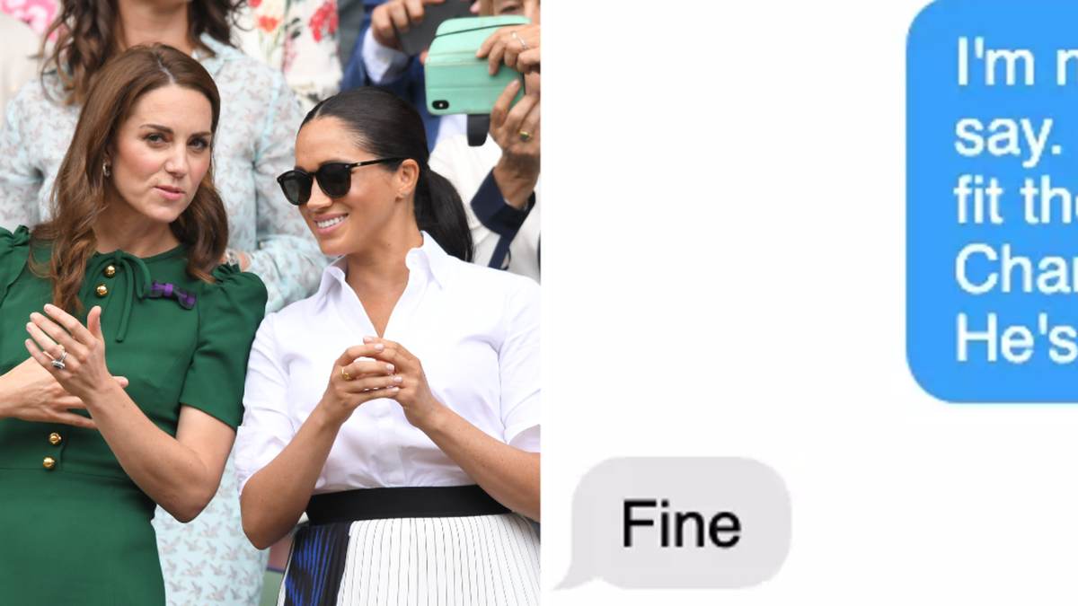 Kate Middleton and Meghan Markle’s text message argument revealed to public - Royal Family