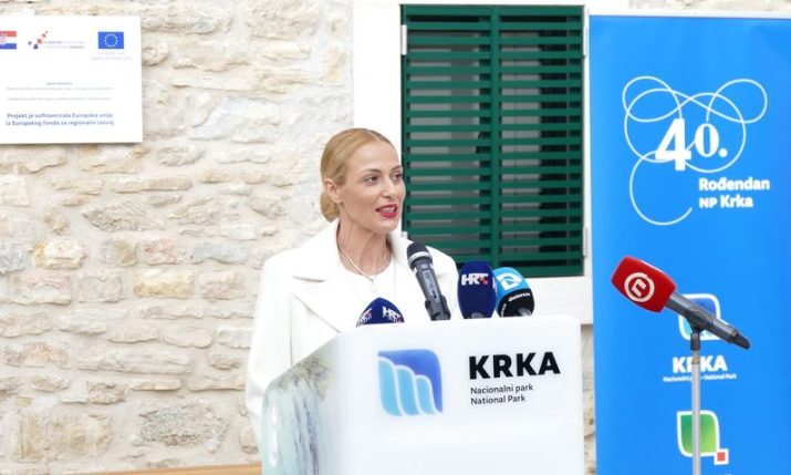 Krka National Park celebrates 40 years with opening of new interpretive centre