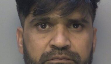 Father of murdered girl Sara Sharif 'slashed with tuna tin lid on his neck and face'