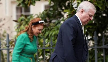 Sarah Ferguson jets off after festive season with Prince Andrew