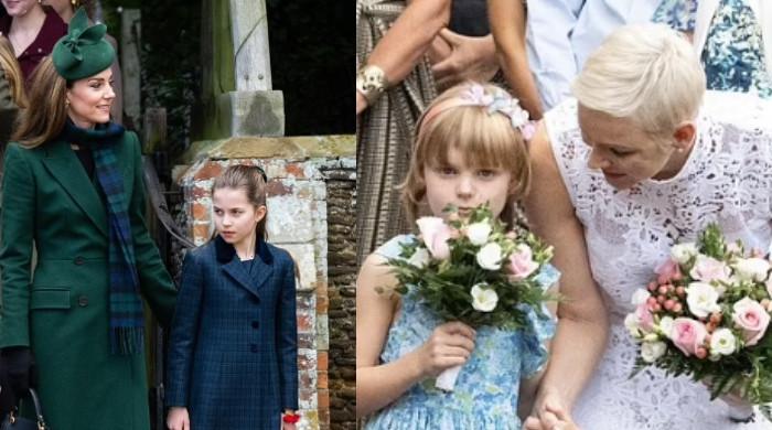 Charlene, Princess Kate shine with their mini me fashion moments