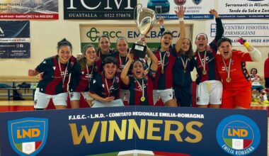 Bologna, le rossoblù del calcio a 5 vincono la Coppa Italia di Serie C