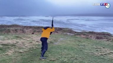 Les images impressionnantes de la tempête Eowyn en Irlande 