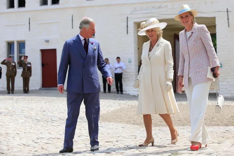 This Looks Like Diana Hanging Out with Charles and Camilla (It’s Princess Astrid of Belgium)