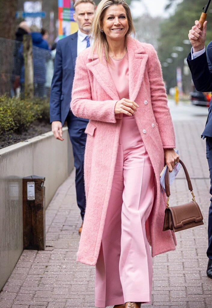 Queen Maxima attends a meeting of the National Coalition for Financial Health