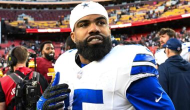 Cowboys release RB Ezekiel Elliott before 2024 finale 