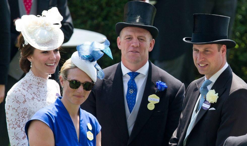 Mike Tindall and Prince William