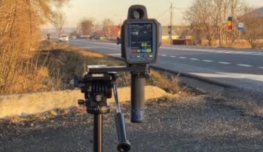Camerele de viteză, amplasate deja pe mai multe șosele din România. Amenda pentru cei care calcă pedala de accelerație vine direct acasă