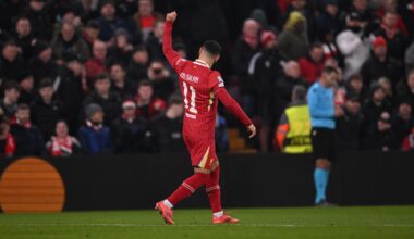 Mohamed Salah scores 50th goal in Europe for Liverpool