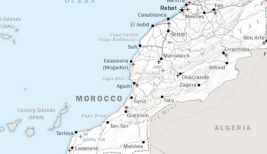 La CIA modifica su mapa de Marruecos con un detalle que tiene que ver con España