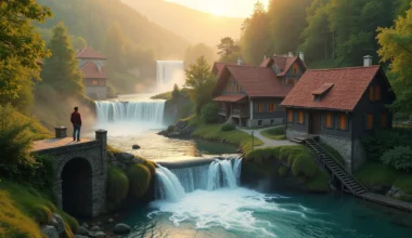 Croatia's hidden waterfall village with 28 cascades and fairy-tale charm