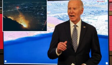 Biden cancels Italy trip over the raging Los Angeles wildfires