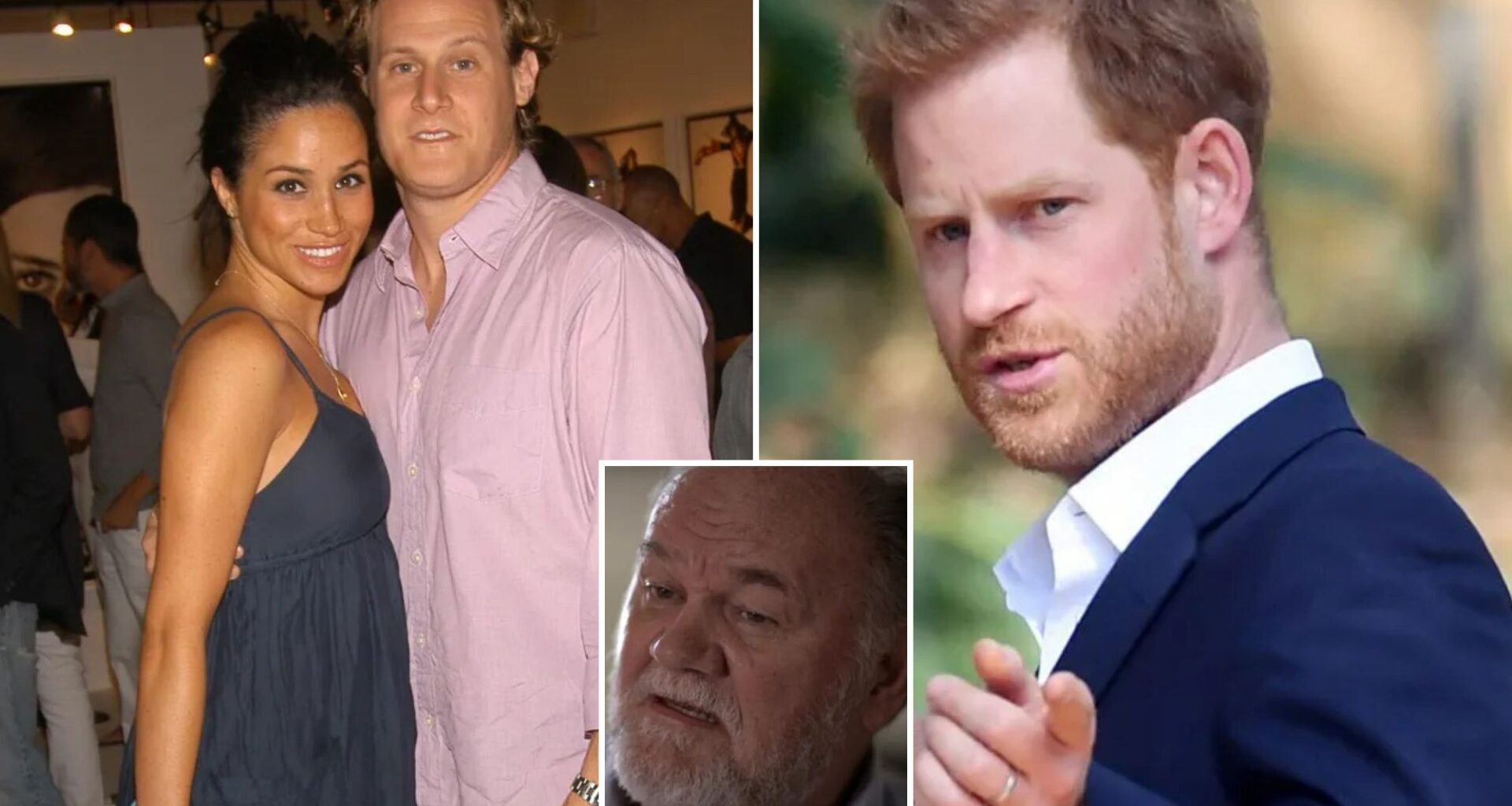Meghan Markle's dad Thomas takes swipe at Harry & says she should 'never have left her first husband'