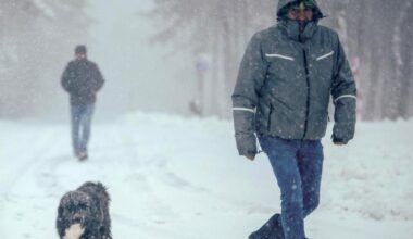 nieve, lluvia y vientos intensos en estas zonas